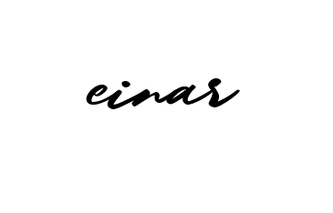 Einar signature