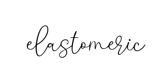 Handwritten Signature for Elastomeric - Style 147 Online