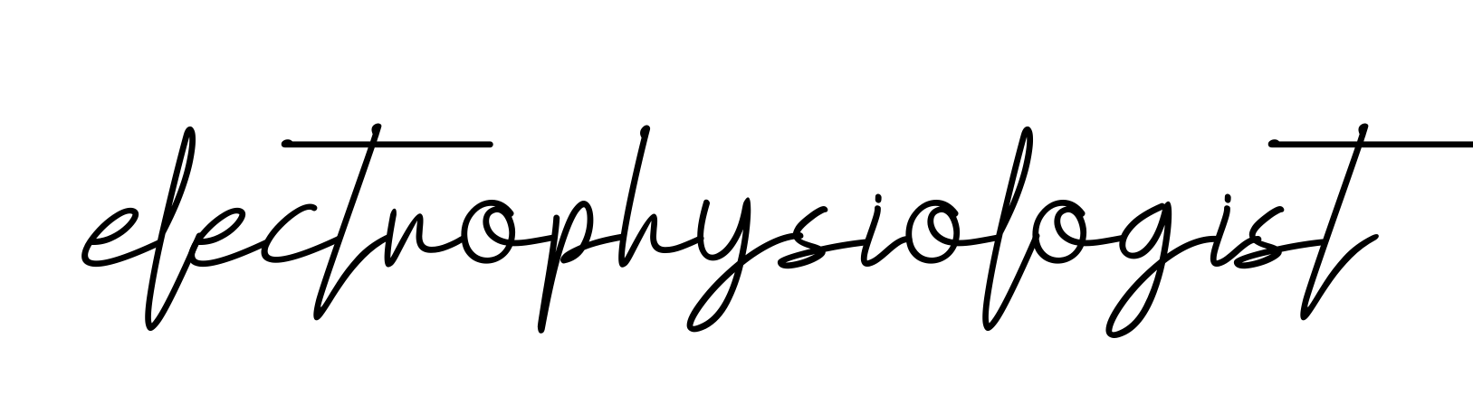 Handwritten Signature for Electrophysiologist - Style 155 Online