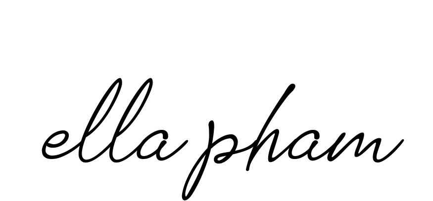 Handwritten Signature for Ella-pham - Style 151 Online