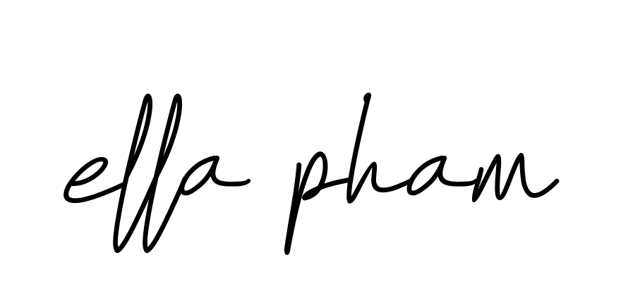 Handwritten Signature for Ella-pham - Style 155 Online