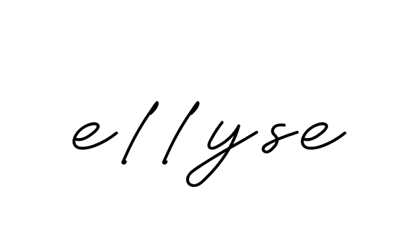 Handwritten Signature for Ellyse - Style 152 Online