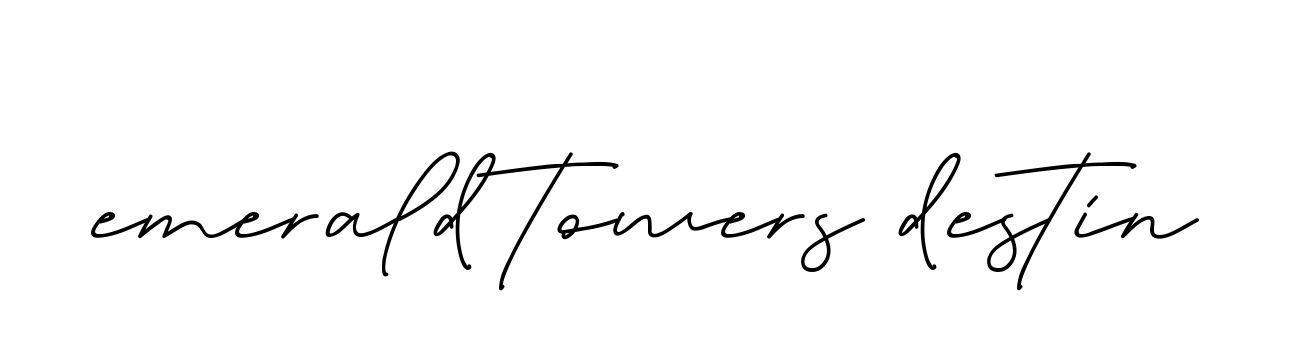 Emerald-towers-destin signature