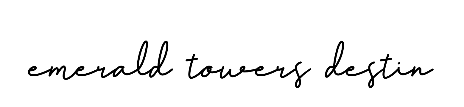 Emerald-towers-destin signature