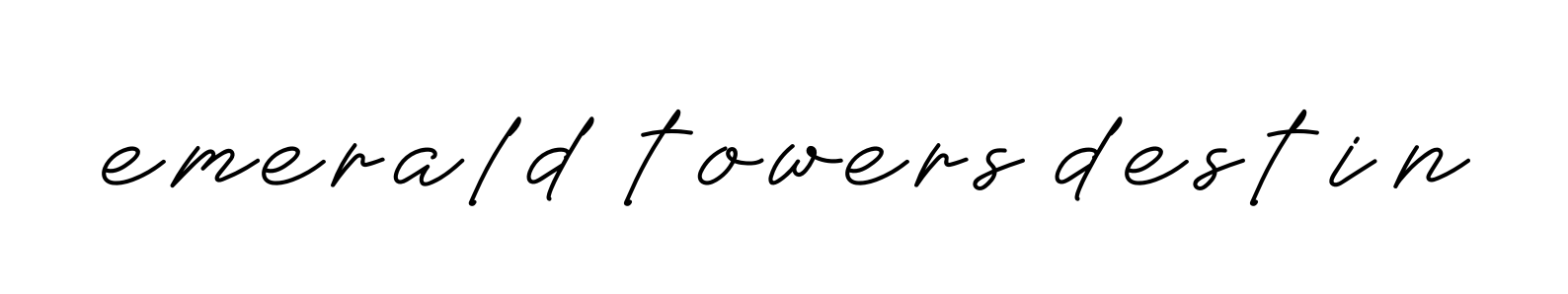 Emerald-towers-destin signature