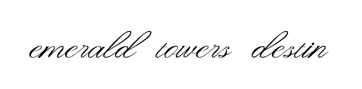 Emerald-towers-destin signature