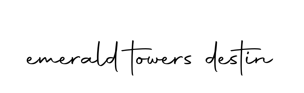 Emerald-towers-destin signature