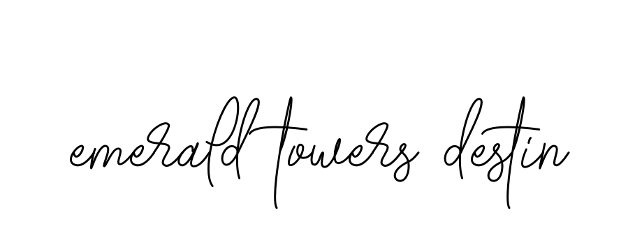 Emerald-towers-destin signature