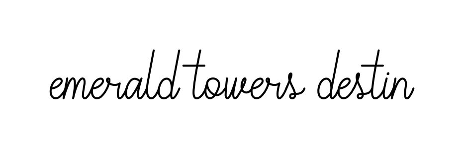 Emerald-towers-destin signature