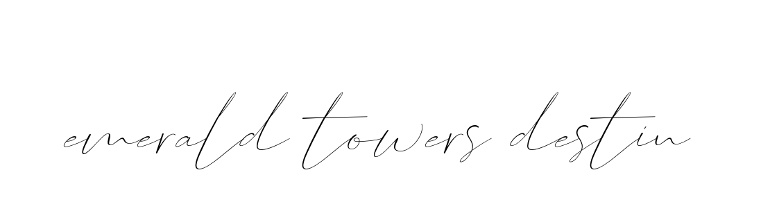 Emerald-towers-destin signature