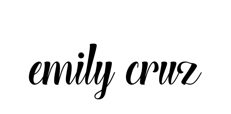 Handwritten Signature for Emily-cruz - Style 148 Online
