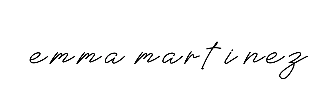 Handwritten Signature for Emma-martinez - Style 152 Online