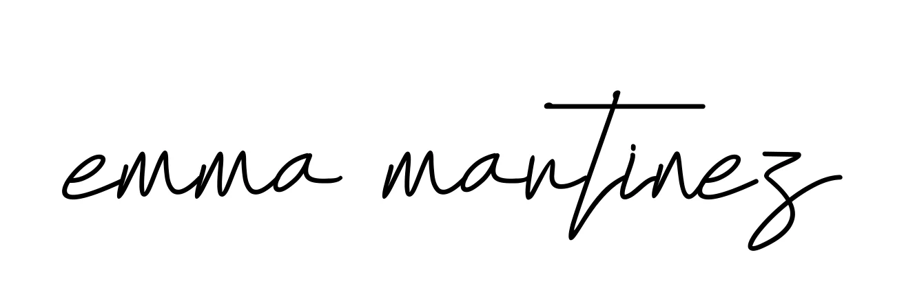 Handwritten Signature for Emma-martinez - Style 155 Online
