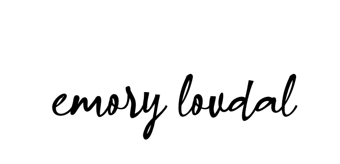 Emory-lovdal signature