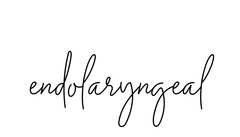 Endolaryngeal signature