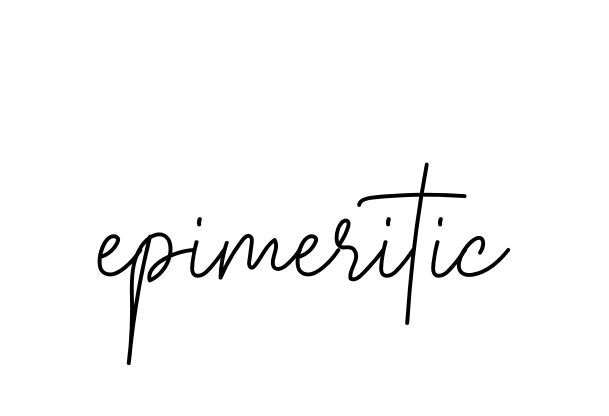 Epimeritic signature
