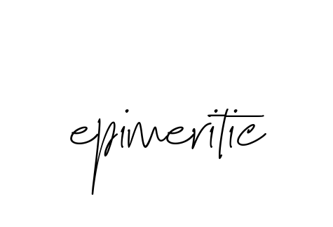 Epimeritic signature