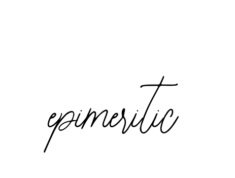 Epimeritic signature
