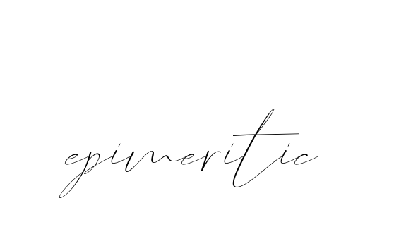 Epimeritic signature