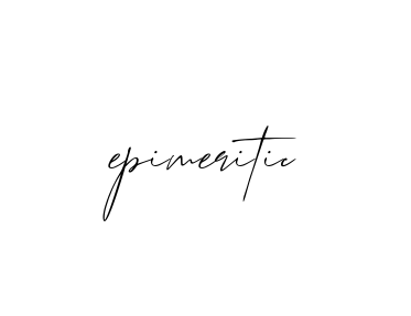 Epimeritic signature