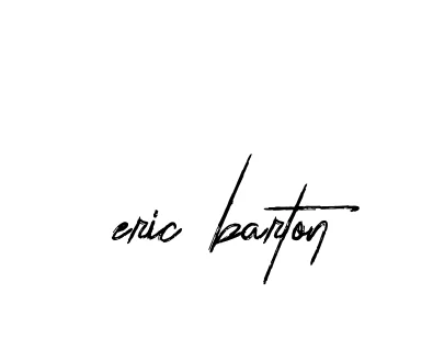 Handwritten Signature for Eric-barton - Style 133 Online