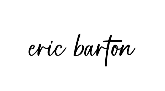Handwritten Signature for Eric-barton - Style 142 Online