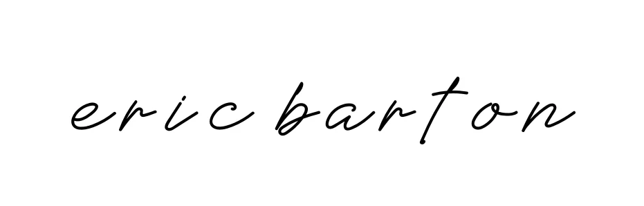 Handwritten Signature for Eric-barton - Style 152 Online