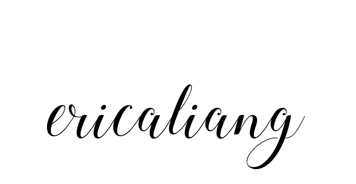Handwritten Signature for Ericaliang - Style 144 Online