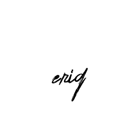 Handwritten Signature for Eriq - Style 133 Online