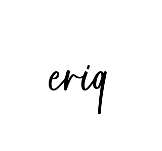 Handwritten Signature for Eriq - Style 142 Online