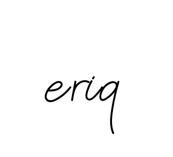 Handwritten Signature for Eriq - Style 145 Online