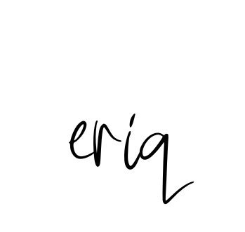 Handwritten Signature for Eriq - Style 146 Online