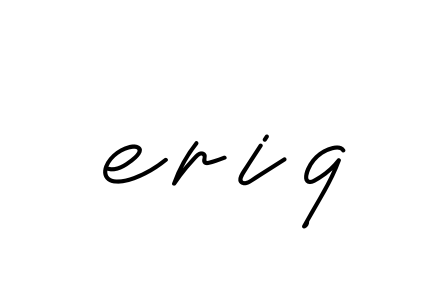 Handwritten Signature for Eriq - Style 152 Online