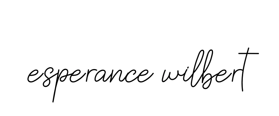 Handwritten Signature for Esperance-wilbert - Style 145 Online