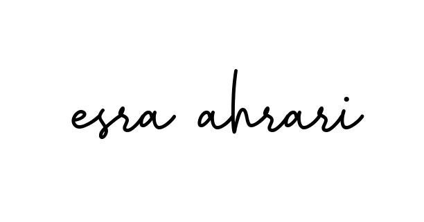 Esra-ahrari signature