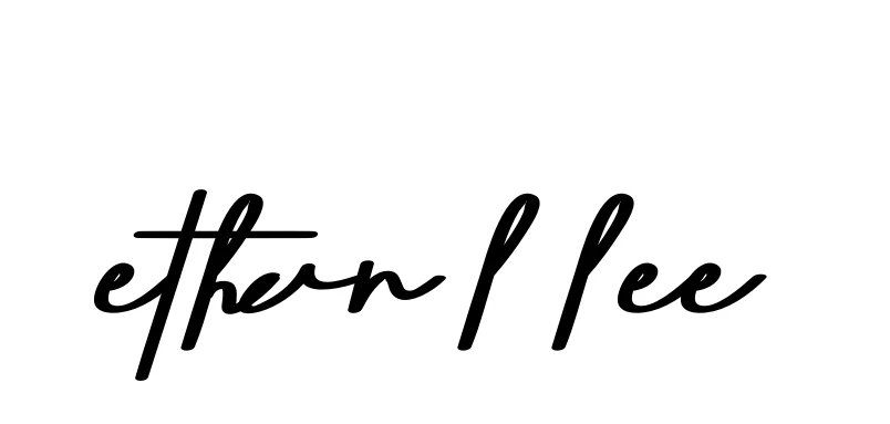 Handwritten Signature for Ethan-l-lee - Style 135 Online