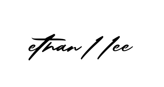 Handwritten Signature for Ethan-l-lee - Style 140 Online