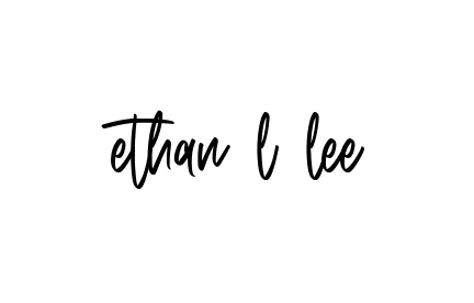 Handwritten Signature for Ethan-l-lee - Style 143 Online