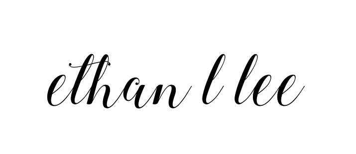 Handwritten Signature for Ethan-l-lee - Style 144 Online