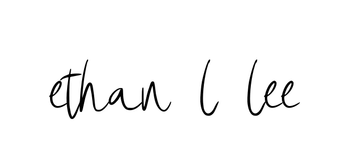 Handwritten Signature for Ethan-l-lee - Style 146 Online