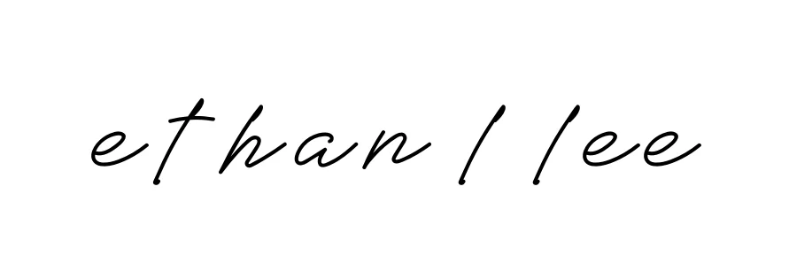 Handwritten Signature for Ethan-l-lee - Style 152 Online