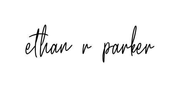 Handwritten Signature for Ethan-r-parker - Style 154 Online