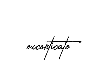 Handwritten Signature for Excorticate - Style 133 Online