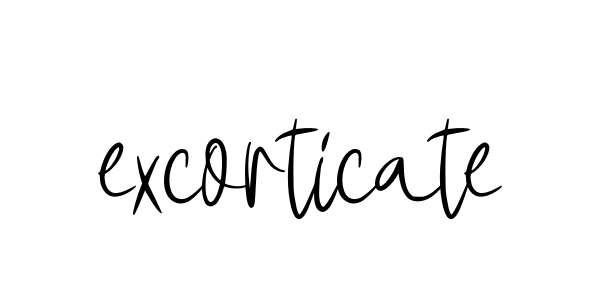 Handwritten Signature for Excorticate - Style 146 Online