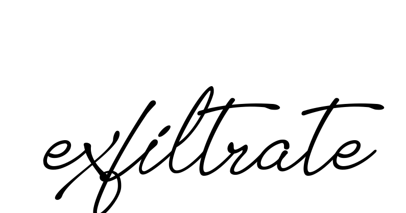 Handwritten Signature for Exfiltrate - Style 151 Online