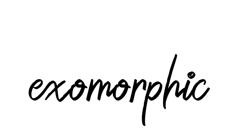 Handwritten Signature for Exomorphic - Style 149 Online