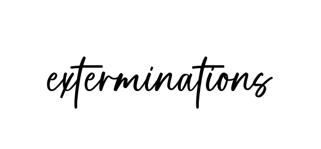 Handwritten Signature for Exterminations - Style 142 Online
