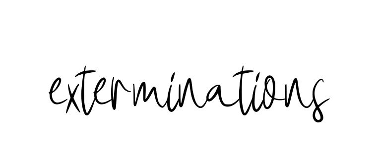 Handwritten Signature for Exterminations - Style 146 Online