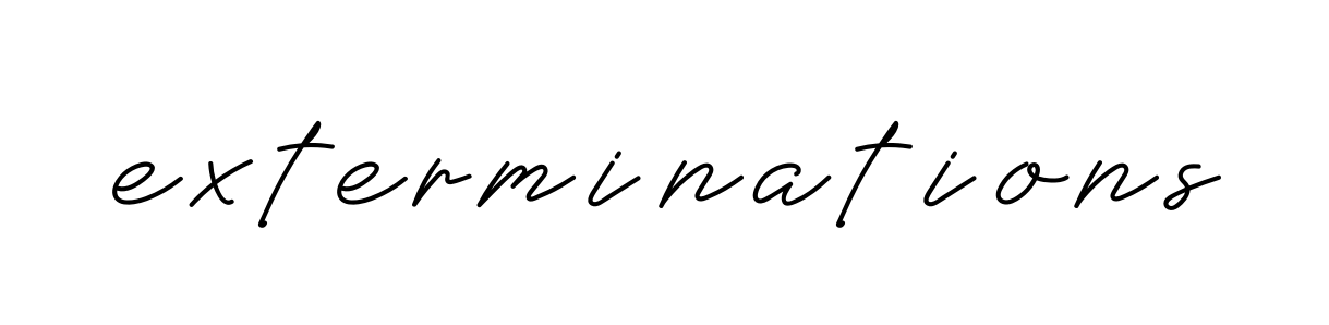 Handwritten Signature for Exterminations - Style 152 Online