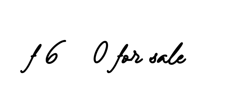 Handwritten Signature for F-650-for-sale - Style 137 Online
